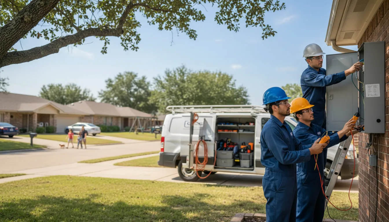 Certified electrician providing emergency electrical services in Mount Olive, AL